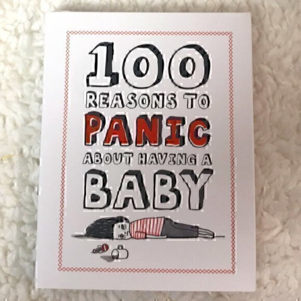 Knock Knock 100 Reasons to Panic About Having a Baby Book